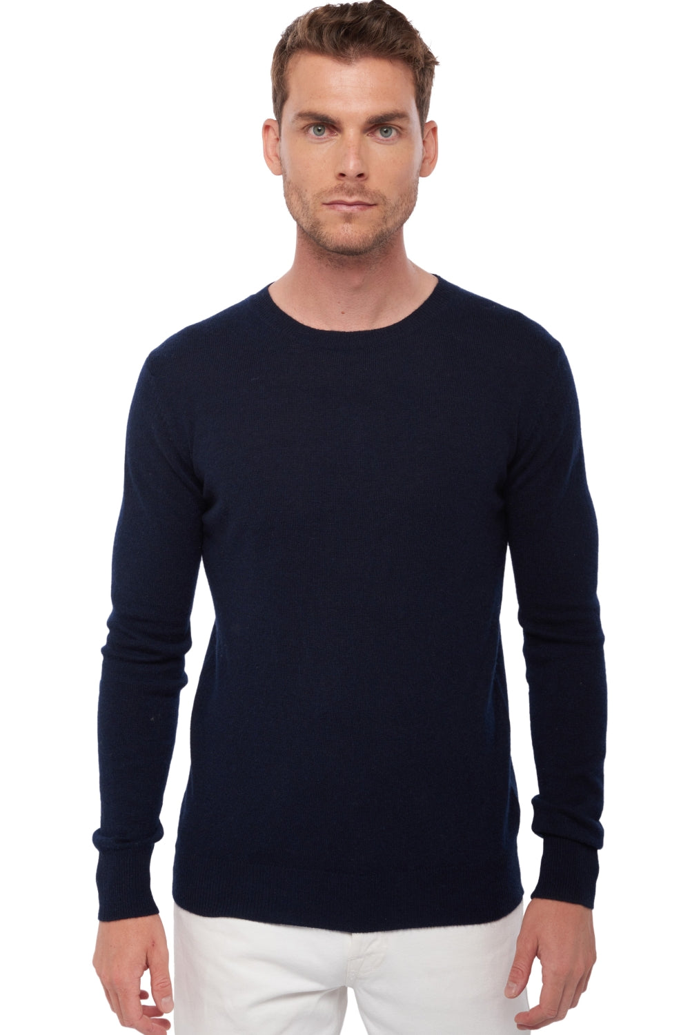 Tao in men's cashmere - dark navy - Mahogany