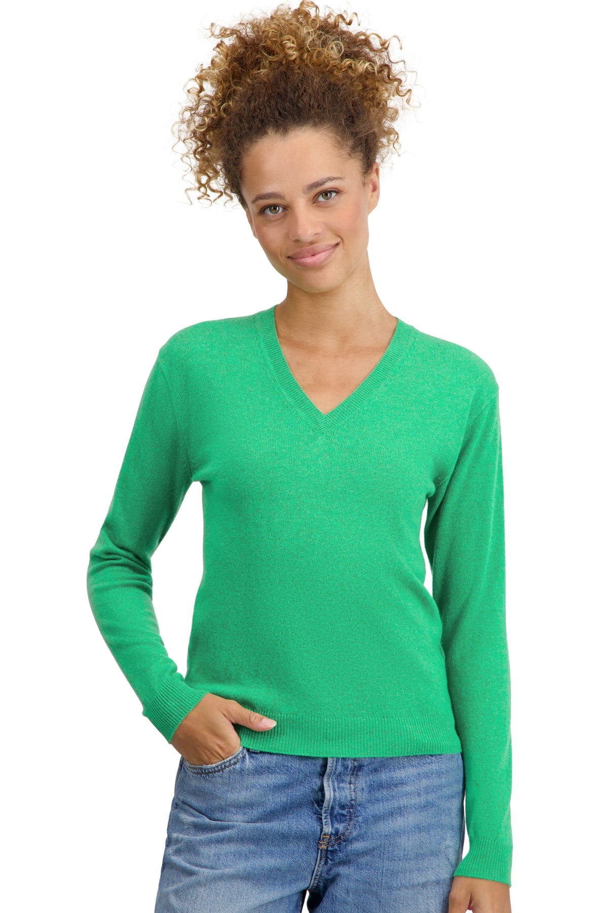 Tessa women's cashmere - midori - Mahogany