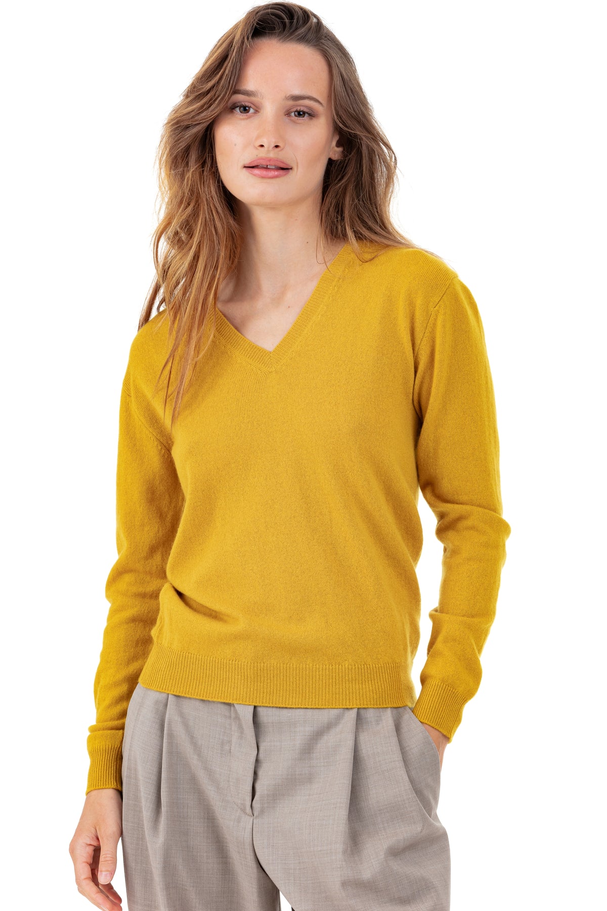 Tessa women's cashmere - tinsel - Mahogany