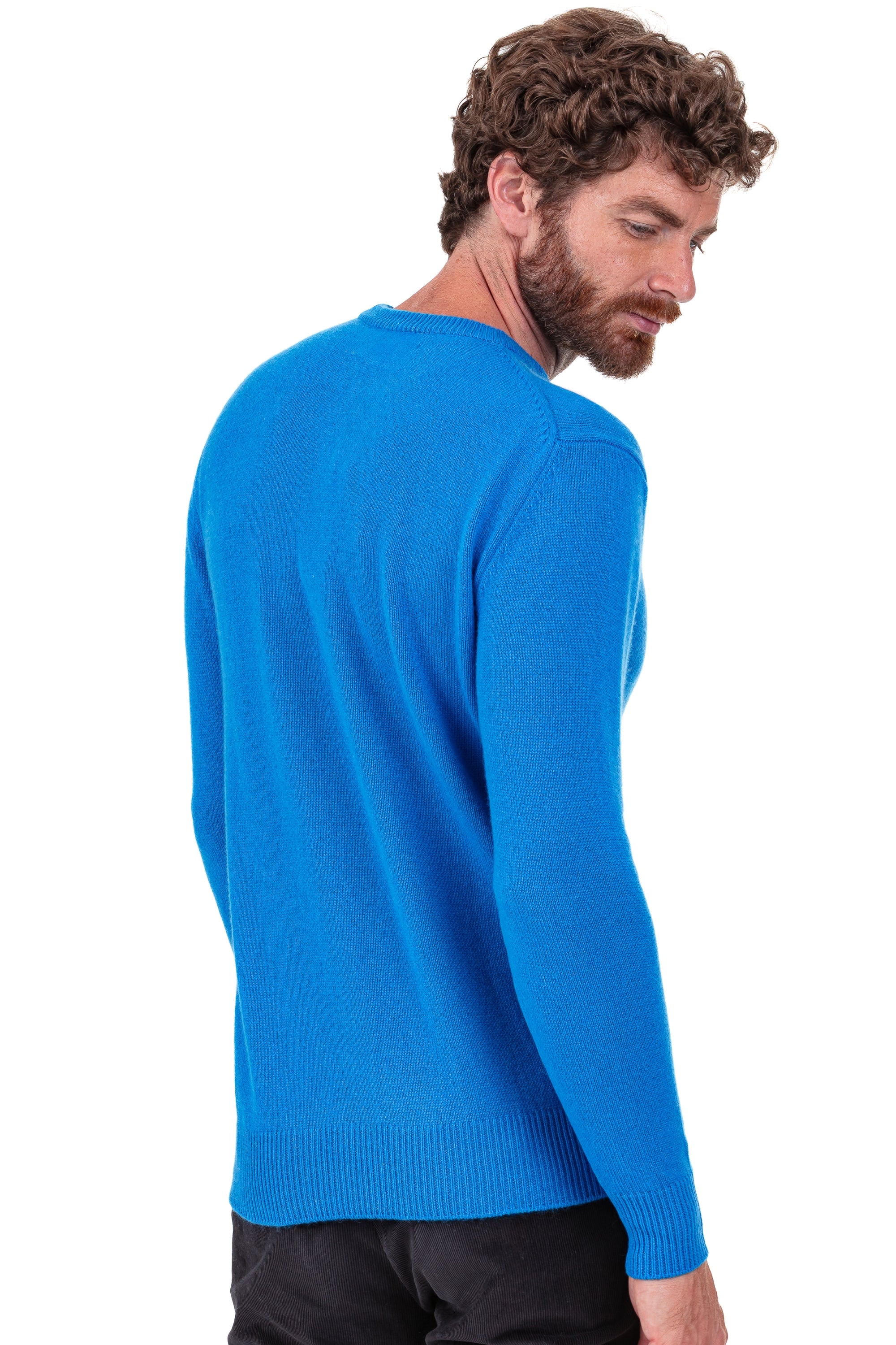 Touraine en cachemire homme - Vue 1 - batchelor - Mahogany