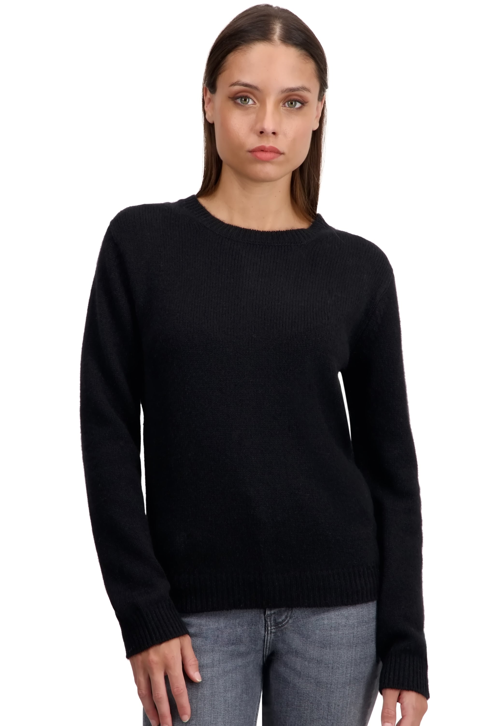 Tyrol in cashmere for women - black - Mahogany