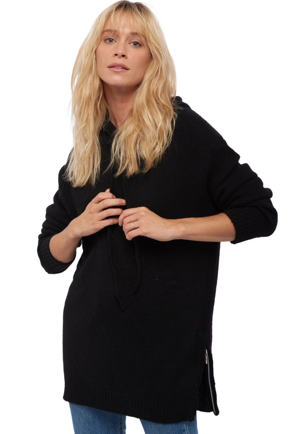 Veria in yak for women - black - Mahogany