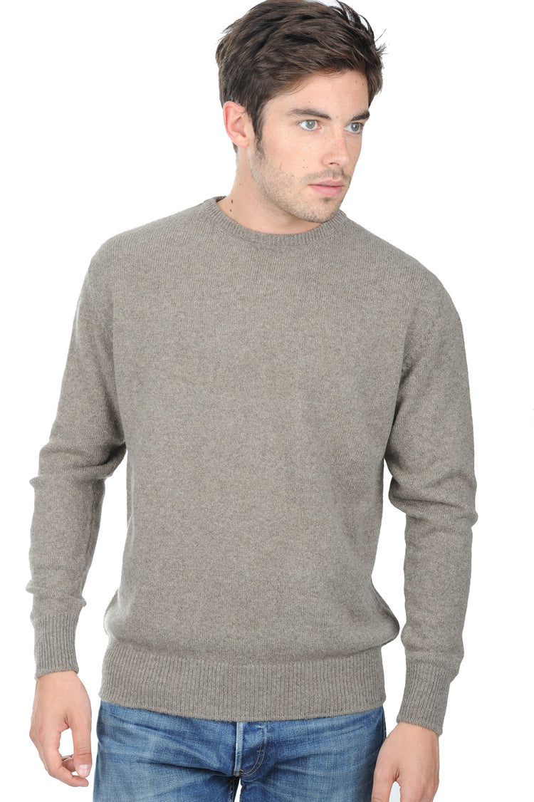 YakNestor in yak for men - natural marmot - Mahogany
