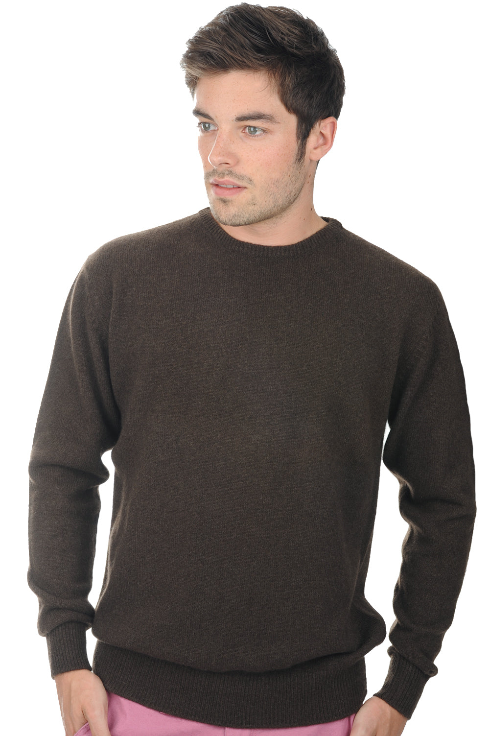 YakNestor in yak for men - natural brown - Mahogany