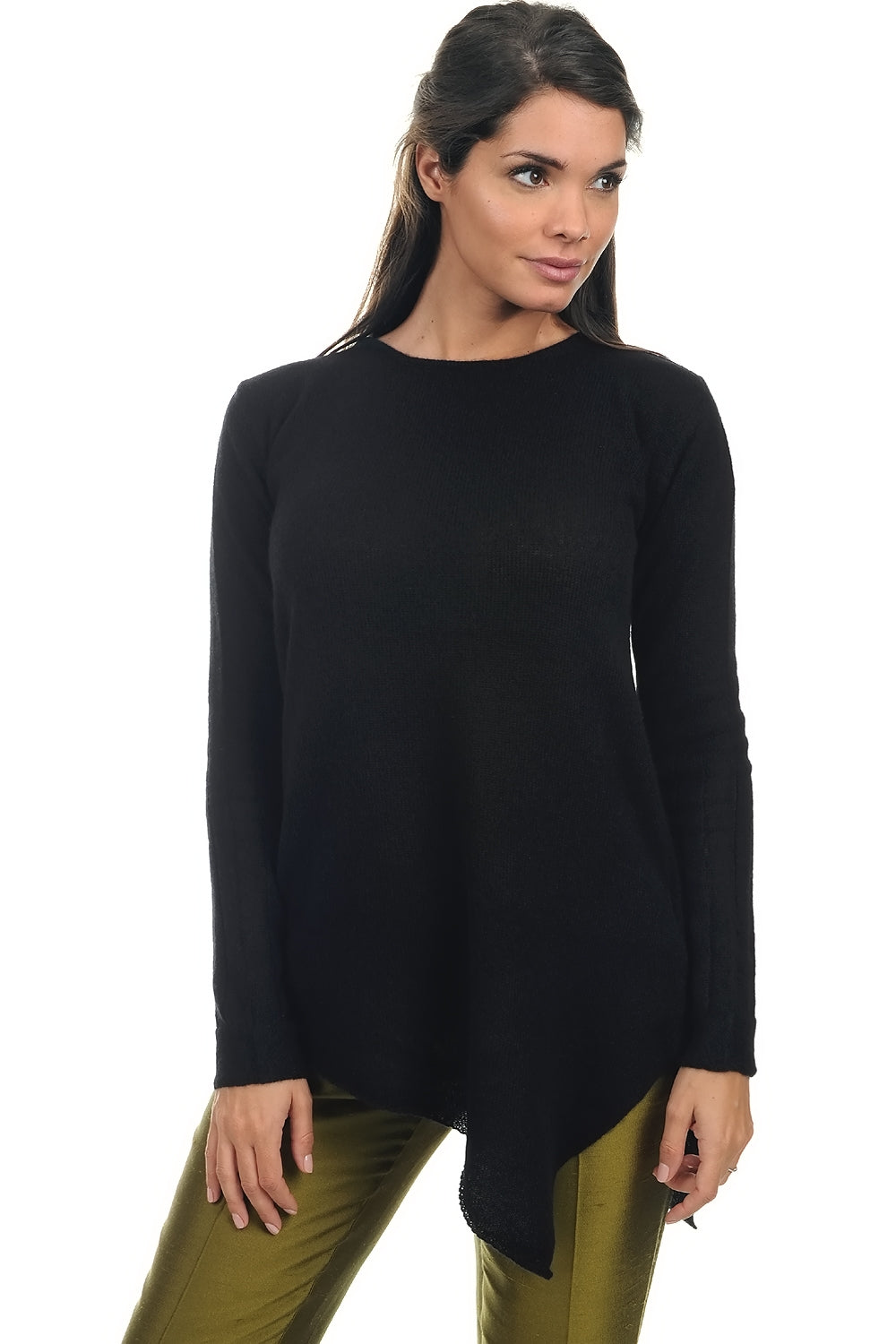 Zaia women's cashmere - black - Mahogany