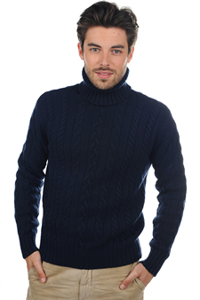 Cashmere  men chunky sweater lucas