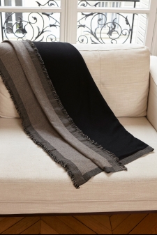 Cashmere  accessories cocooning fougere 130 x 190