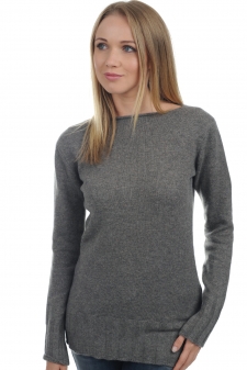 Le Cachemire Français Round Neck Long Sleeve Sweater Winter Collection Women 
