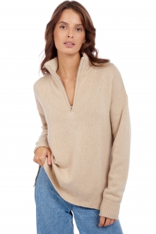 Cashmere  ladies chunky sweater alizette