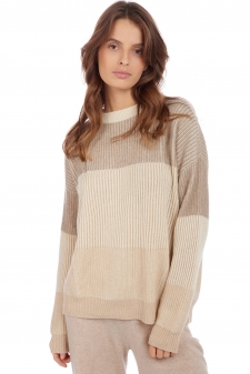 Cashmere  ladies chunky sweater aviles