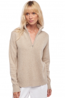 Cashmere  ladies chunky sweater alizette