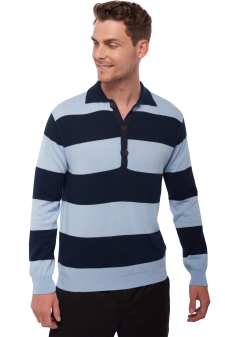 Cashmere  men polo style sweaters vinh