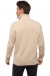  men polo style sweaters natural viero natural beige m
