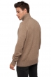  men polo style sweaters natural viero natural brown l