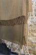 Cashmere accessories blanket amadora 140 x 220 natural brown   natural beige 140 x 220 cm