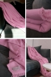 Cashmere accessories blanket toodoo plain l 220 x 220 blushing bride 220x220cm