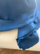 Cashmere accessories blanket toodoo plain l 220 x 220 canard blue 220x220cm