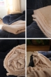 Cashmere accessories blanket toodoo plain xl 240 x 260 vintage beige chine 240 x 260 cm