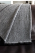 Cashmere accessories erable 130 x 190 black grey marl 130 x 190 cm