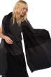 Cashmere accessories exclusive verona black matt charcoal 225 x 75 cm