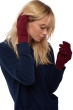 Cashmere accessories gloves manine bordeaux 22 x 13 cm