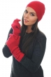 Cashmere accessories gloves tadam blood red 41 x 13 cm