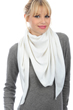 Cashmere accessories scarves mufflers argan off white one size