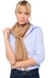 Cashmere accessories scarves mufflers kazu170 camel chine 170 x 25 cm