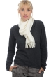 Cashmere accessories scarves mufflers kazu170 ecru 170 x 25 cm