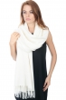 Cashmere accessories scarves mufflers niry ecru 200x90cm