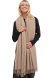 Cashmere accessories scarves mufflers niry natural brown 200x90cm