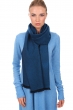 Cashmere accessories scarves mufflers orage blue 200 x 35 cm