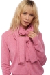 Cashmere accessories scarves mufflers ozone carnation pink 160 x 30 cm