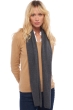 Cashmere accessories scarves mufflers ozone dark grey 160 x 30 cm