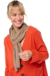 Cashmere accessories scarves mufflers ozone natural brown 160 x 30 cm