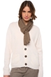 Cashmere accessories scarves mufflers ozone natural dark brown 160 x 30 cm