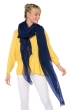 Cashmere accessories scarves mufflers tonka dark navy 200 cm x 120 cm