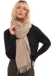 Cashmere accessories scarves mufflers vany natural brown 200 x 90 cm