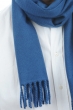Cashmere accessories scarves mufflers zak170 dark blue 170 x 25 cm