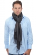 Cashmere accessories shawls diamant carbon 201 cm x 71 cm