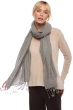 Cashmere accessories shawls diamant grey marl 204 cm x 92 cm