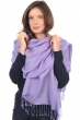 Cashmere accessories shawls diamant violet tulip 204 cm x 92 cm