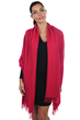 Cashmere accessories shawls niry fuchsia 200x90cm