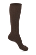 Cashmere accessories socks dragibus long m marron chine 5 5 8 39 42 