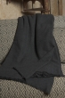 Cashmere accessories toodoo plain l 220 x 220 carbon 220x220cm