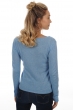 Cashmere ladies basic sweaters at low prices caleen azur blue chine 2xl