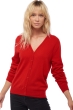 Cashmere ladies basic sweaters at low prices taline first chilli red m