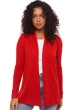 Cashmere ladies cardigans pucci blood red 2xl