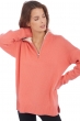 Cashmere ladies chunky sweater alizette peach 2xl