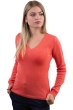 Cashmere ladies chunky sweater erine 4f coral s